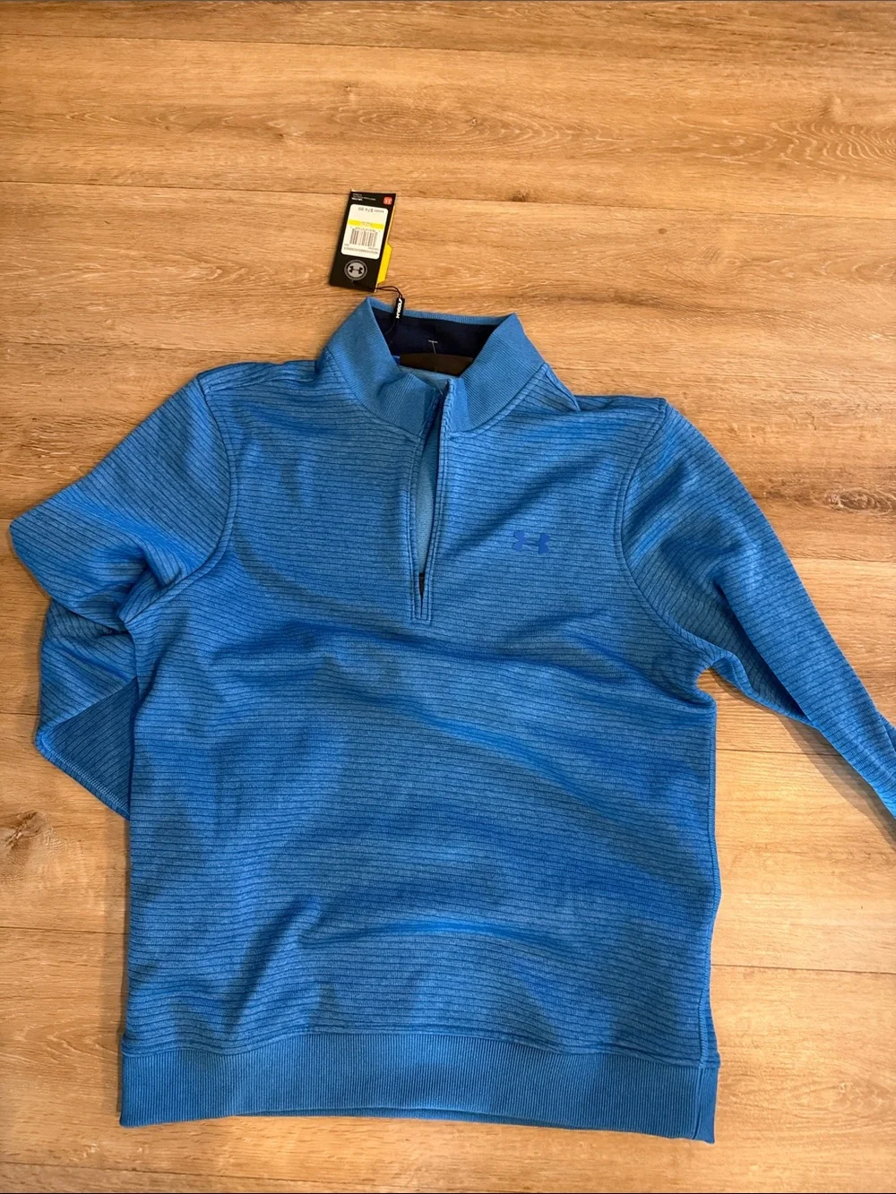 Men’s under armour golf halfzip nwt